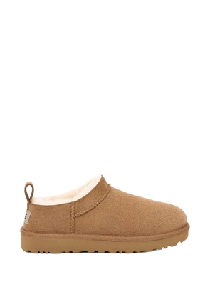 UGG loop leather slippers - Brown