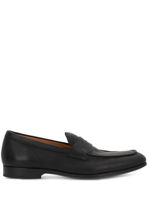 Tod's leather loafers - Black