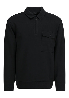 Vince chest-pocket polo shirt - Black