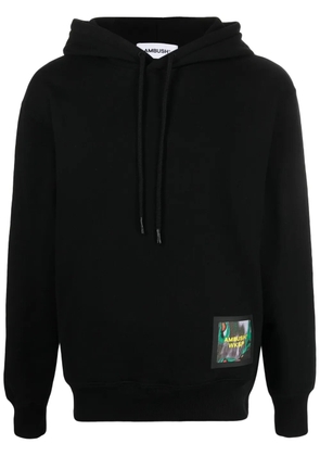 AMBUSH logo-patch hoodie - Black