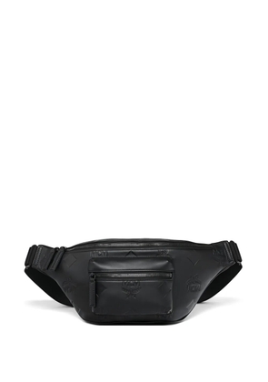 MCM Fursten monogram-embossed belt bag - Black