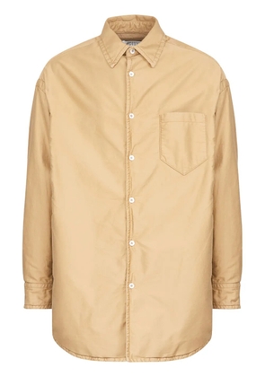 Maison Margiela oversized design lightweight shirt - Neutrals