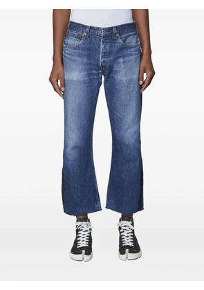 Bonum contrast-panel jeans - Blue