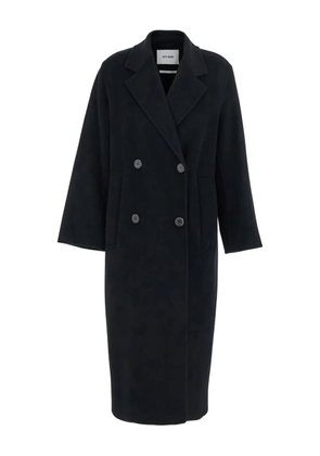 IVY OAK Clara double-breasted wool coat - Black