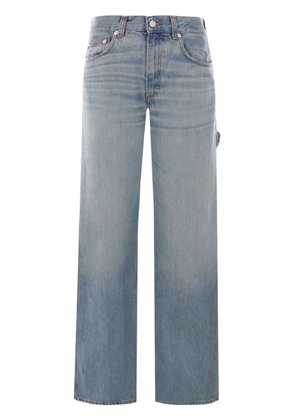 Haikure logo-patch jeans - Blue