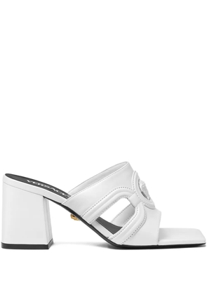 Versace 70mm Medusa '95 mules - White