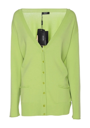 BASLER button cardigan - Green