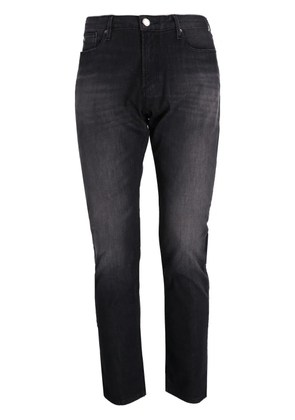Emporio Armani cotton jeans - Black