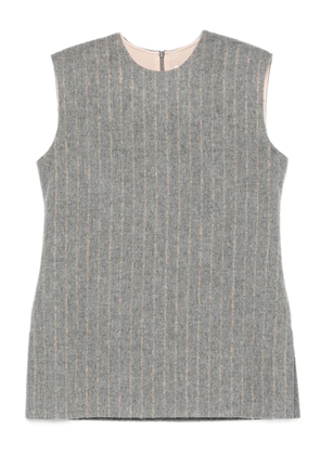 Carven pinstripe vest - Grey