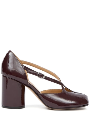 Maison Margiela 80mm Tabi Straps pumps - Brown