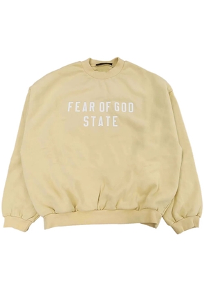FEAR OF GOD ESSENTIALS logo-print sweatshirt - Neutrals