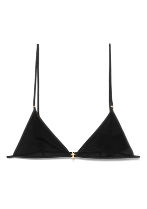 Saint Laurent triangle-cup bra - Black