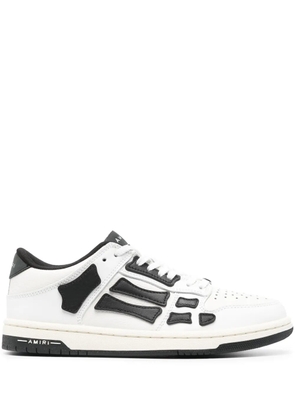 AMIRI Skel leather sneakers - White