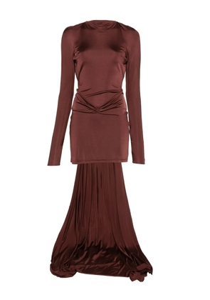 David Koma open-back mini dress - Red