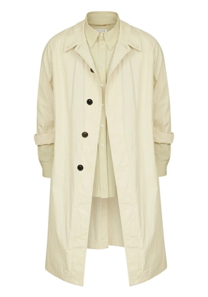 Maison Margiela layered trench coat - Neutrals