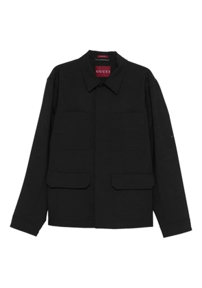 Gucci wool shirt jacket - Grey