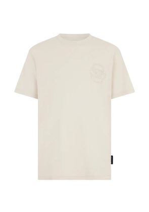Philipp Plein round-neck monogram T-shirt - Neutrals