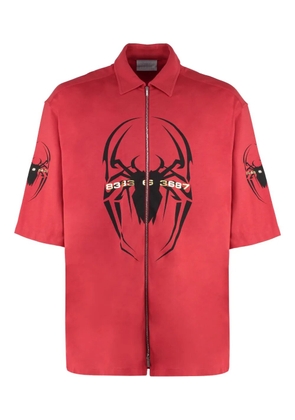 VETEMENTS Spider shirt - Red
