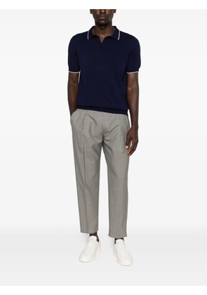 Fay piped polo shirt - Blue