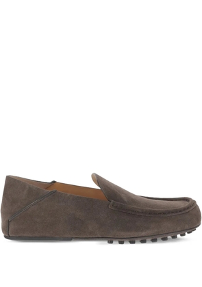 Tod's suede loafers - Brown