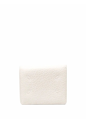 Maison Margiela four-stitch leather bi-fold wallet - Grey