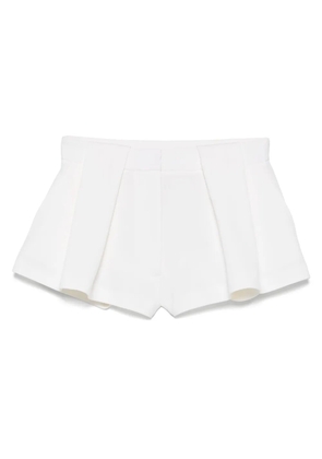 Stella McCartney panelled pleated shorts - Neutrals