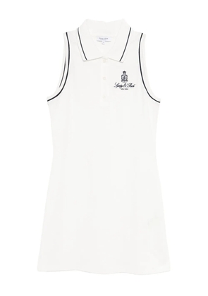 Sporty & Rich Vendome Pique dress - White