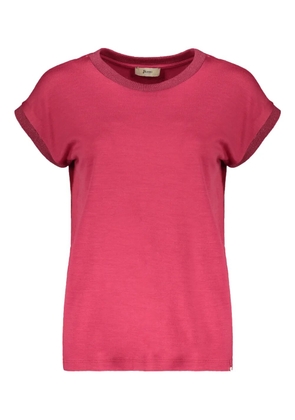Herno short-sleeve wool T-shirt - Pink