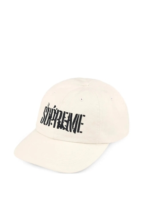 Supreme Splatter 6-Panel baseball cap - White