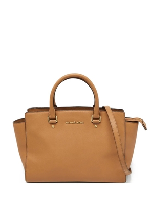 Michael Kors Vintage pre-owned leather tote bag - Brown