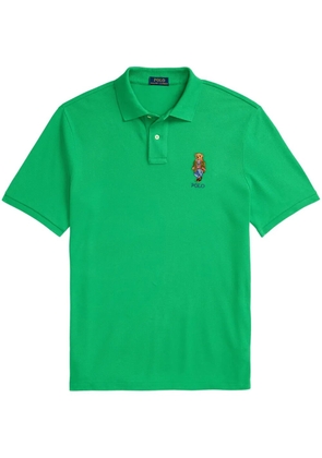 Polo Ralph Lauren Polo Bear-appliqué polo shirt - Green