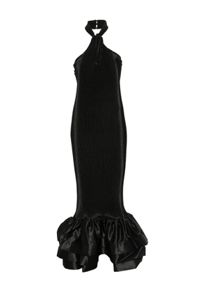 L'IDÉE Soho ruffled maxi dress - Black
