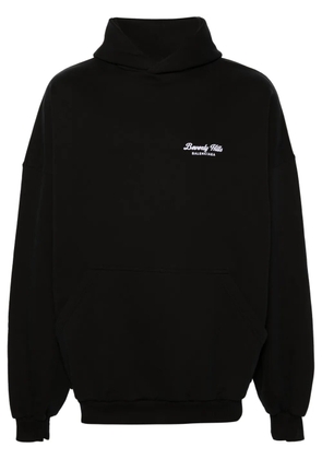 Balenciaga Beverly Hills embroidered hoodie - Black