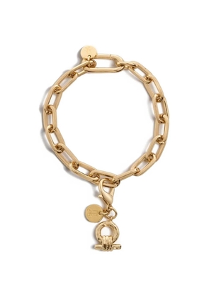 La DoubleJ Shen loop charm bracelete - Gold