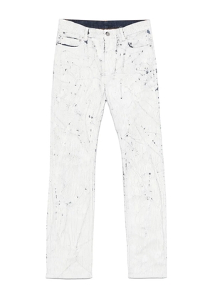 MM6 Maison Margiela cracked-effect jeans - White