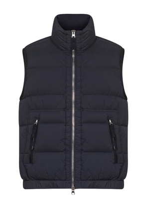 Stone Island padded double-slider zip vest - Blue