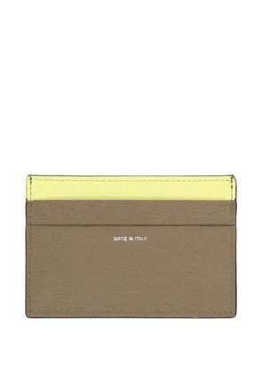 Paul Smith colourblock leather card holder - Black