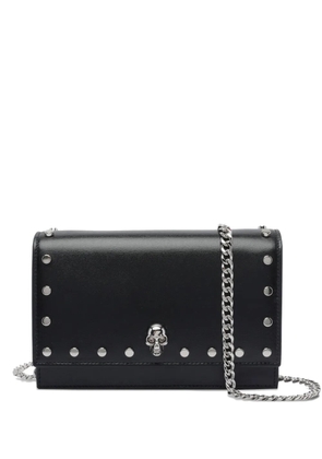Alexander McQueen small Skull studded shoulder bag - Black