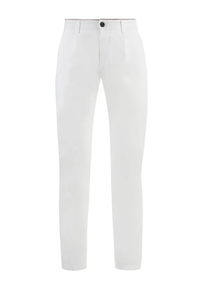 Department 5 pleated tapered trousers - White