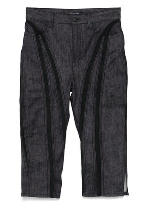 Mugler capri jeans - Black