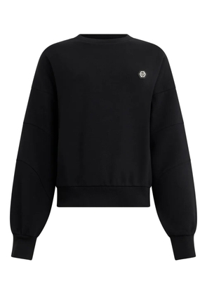 Philipp Plein round-neck logo sweatshirt - Black
