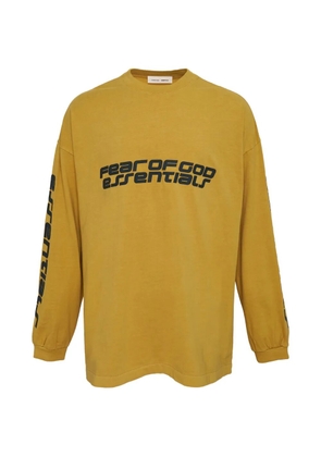 FEAR OF GOD ESSENTIALS 90's long-sleeve T-shirt - Yellow