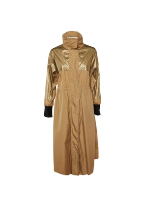 Moncler single-breasted coat - Brown