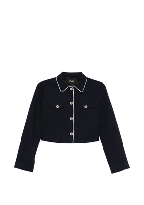 Maje Vussa button piped jacket - Blue