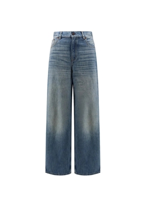 Chloé wide-leg straight trousers - Blue