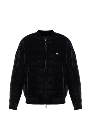Emporio Armani reversible bomber jacket - Black