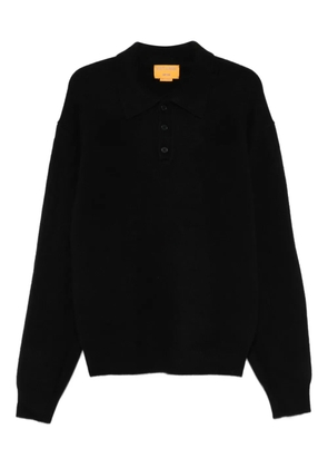 Guest In Residence cashmere polo shirt - Black
