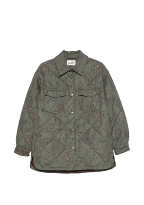 MC2 Saint Barth paisley quilted jacket - Green
