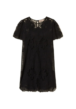 TWINSET round-neck mini dress - Black