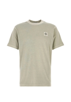 Stone Island logo-patch T-shirt - Grey